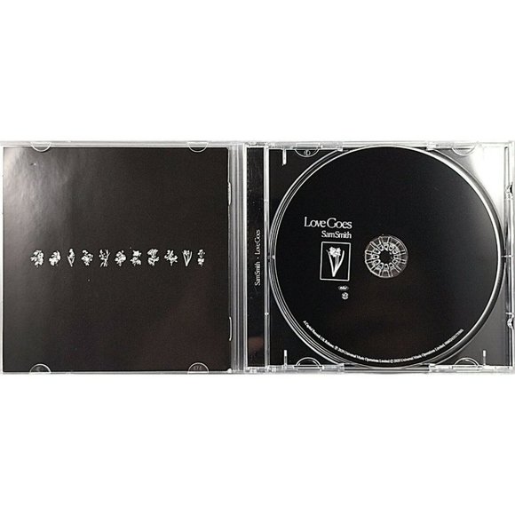 Sam Smith Signed Love Goes Compact Disc CD Cover JSA Cert Authentic Autographed - Picture 4 of 7